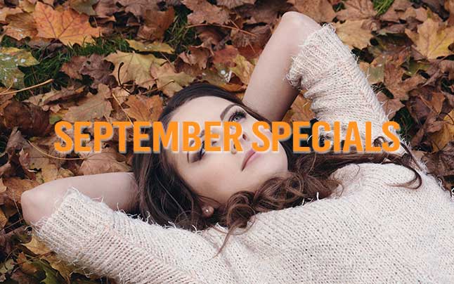September 2021 Specials